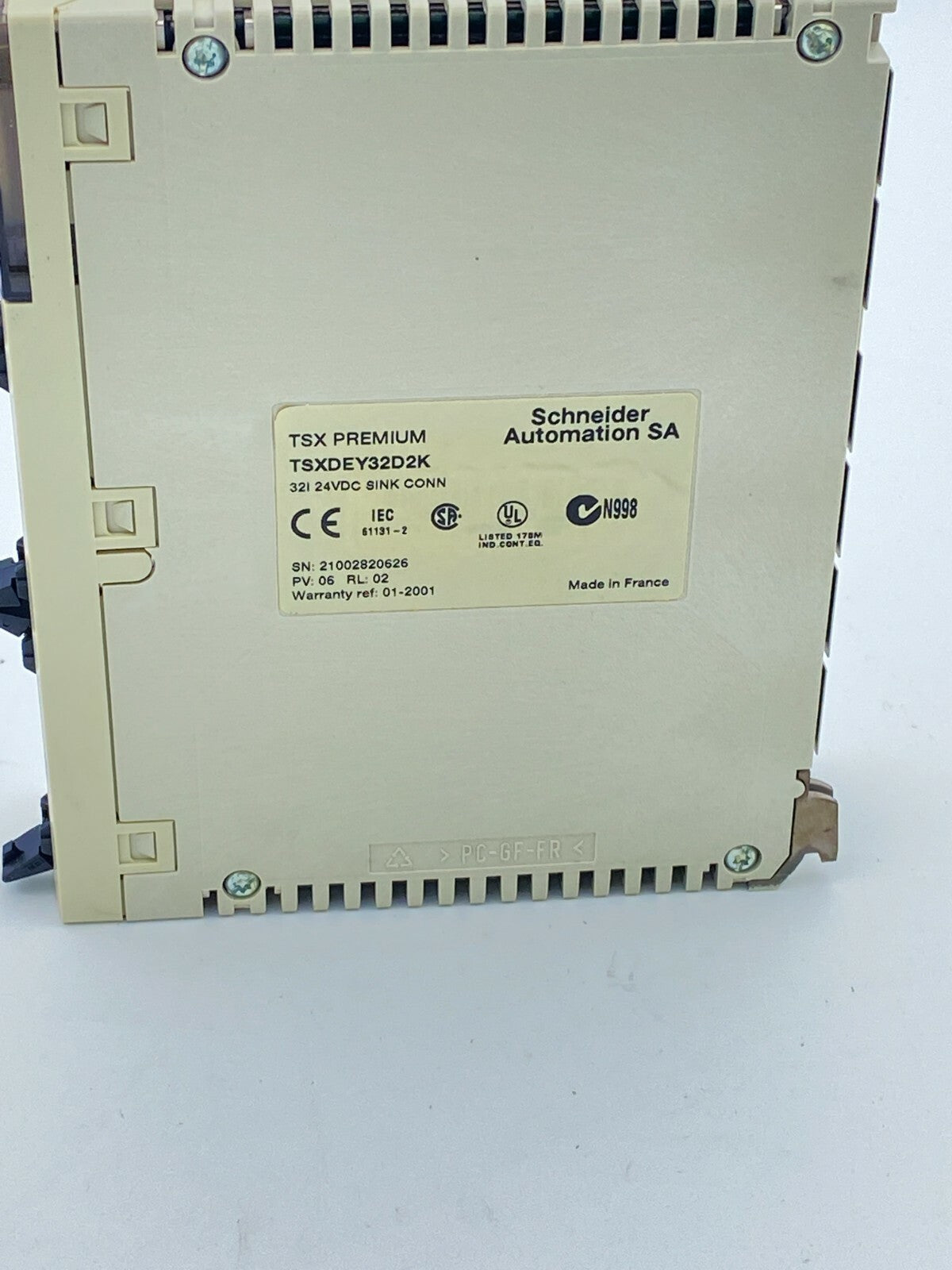 Schneider Electric TSXDEY32D2K Modicon Premium 32 Channel DC Input Module
