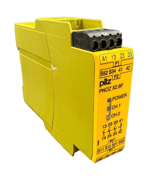 PILZ 777301 PNOZ X2.8P 24VAC SAFETY RELAY - KLR Automation