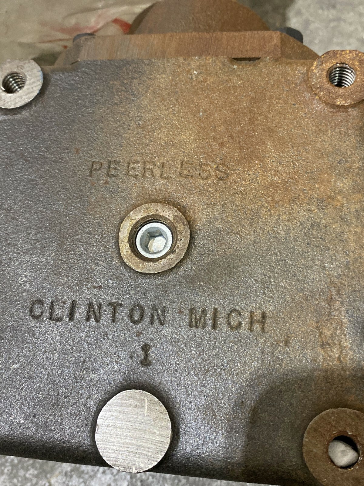 Peerless Clinton Mich 1 Gearbox 075 - 1022 HAR nco 96 - KLR Automation