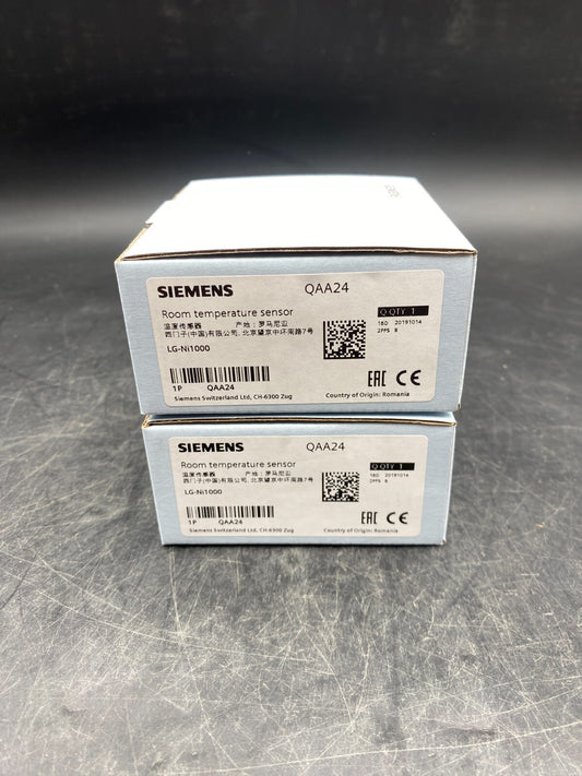 NEW SIEMENS QAA24 ROOM TEMPERATURE SENSOR - KLR Automation