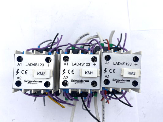 LOT OF 3 SCHNEIDER ELECTRIC LAD4S123 RECTIFIER - KLR Automation