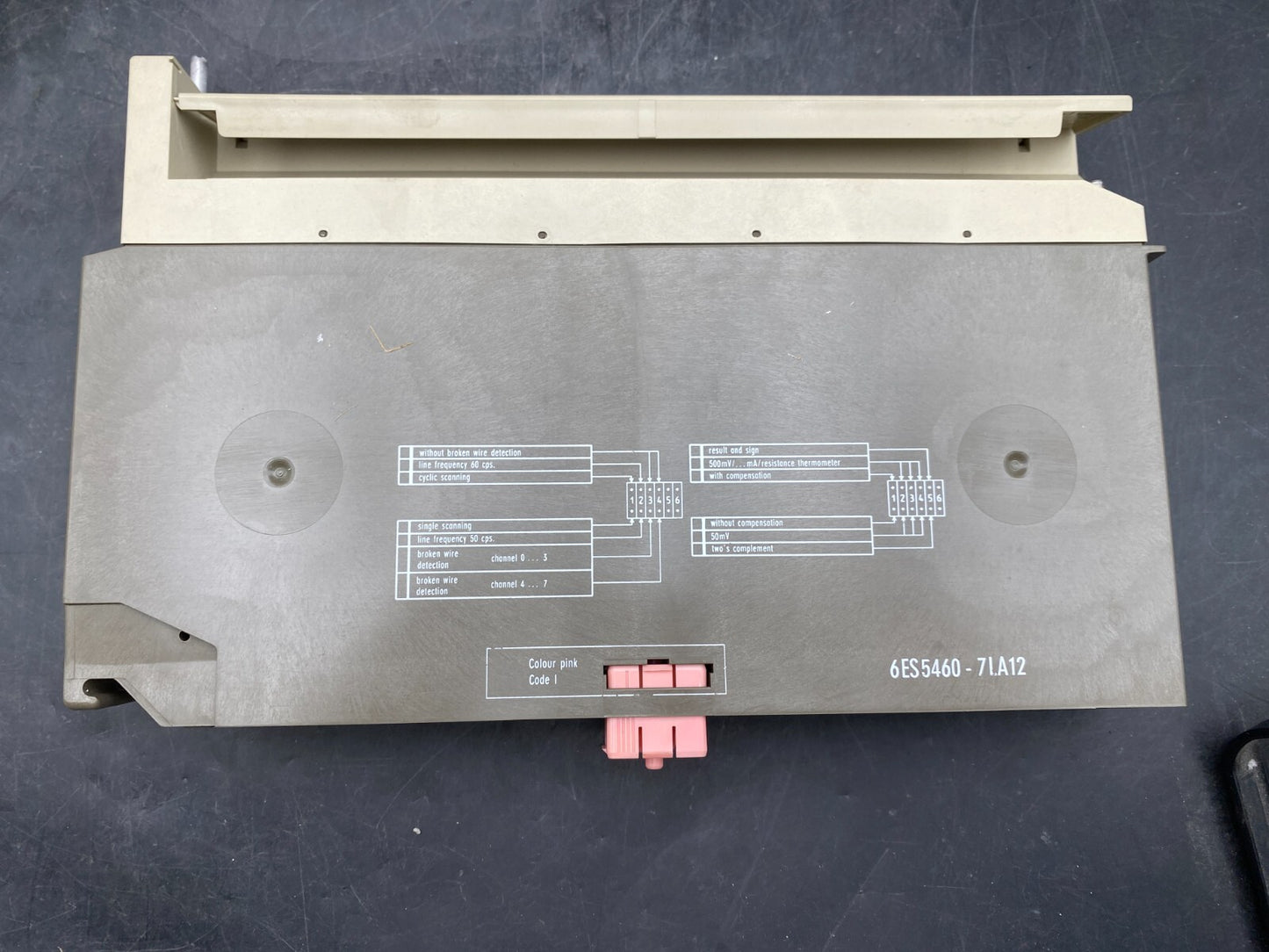 SIEMENS SIMATIC S5 6ES5460-7LA12 AUTOMATE PROGRAMMABLE
