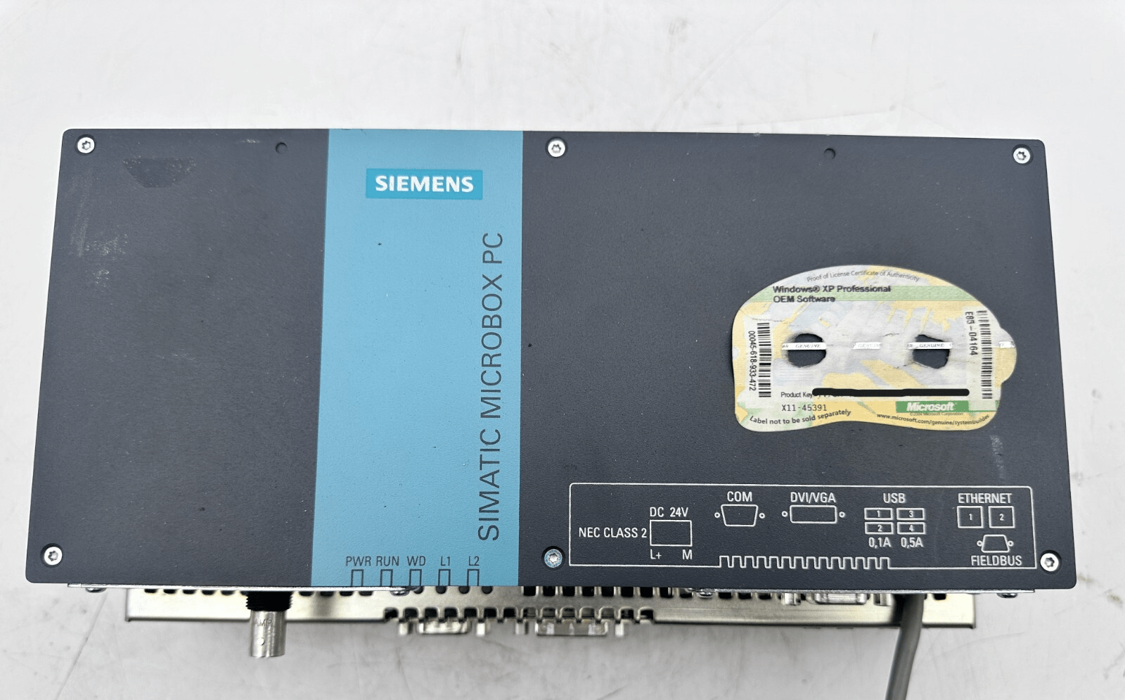 SIEMENS URN SMB T001 A5E00715485 SIMATIC MICROBOX PC WINDOWS XP PRO - KLR Automation