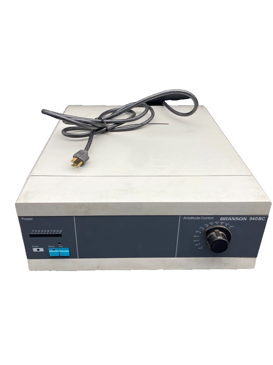 BRANSON 940BC 943BC AMPLITUDE CONTROL 117 VAC 5A 50/60Hz