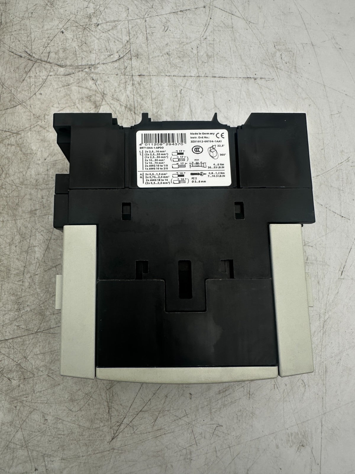 SIEMENS 3RT1044 - 1AP00 SIRIUS CONTACTEUR 230V 30kW - KLR Automation