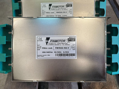 1pc x FINMOTOR FIN1500.150.V Filtre RFI Tri-phasé