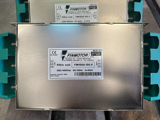 1pc x FINMOTOR FIN1500.150.V Filtre RFI Tri-phasé