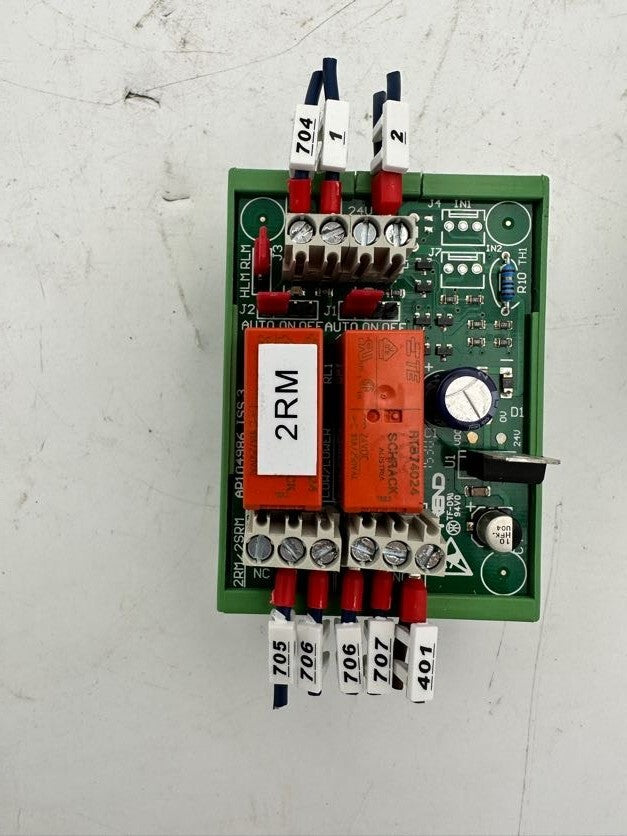 2pc x TREND 2RM/24VAC AP104986 ISS 3 RELAY MODULE