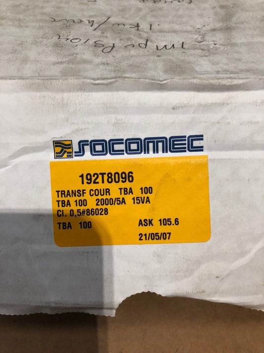 TRANSF COUR. TTBA 100 192T8096 - Socomec - KLR Automation