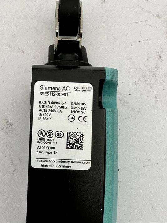 1pc x SIEMENS 3SE5112 - 0CE01 POSITION LIMIT SWITCH - KLR Automation