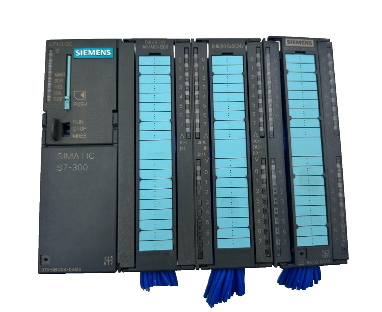 SIEMENS S7-300 6ES7313-5BG04-0AB0 + 6ES7322-1BL00-0AA0