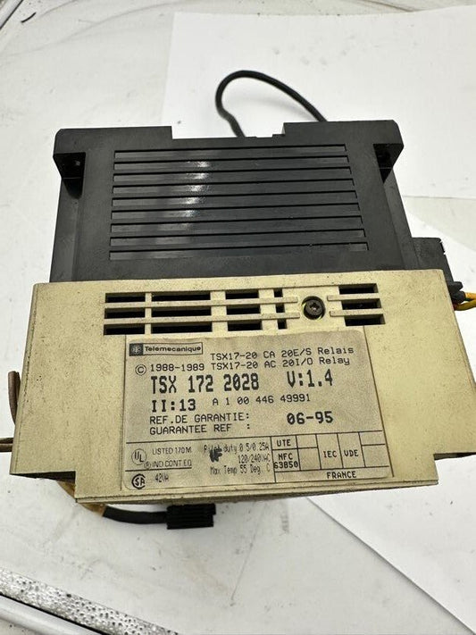 1pc x TELEMECANIQUE PROGRAMMABLE CONTROLLER TSX 172 2028 V :1.4 TSX17 - KLR Automation