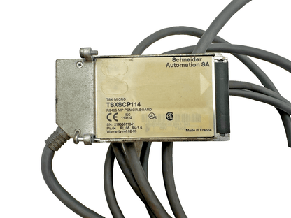 TELEMECANIQUE TSXSCP114 RS485 MP PCMCIA CARD PV:04 RL:05 SV:1.6 - KLR Automation