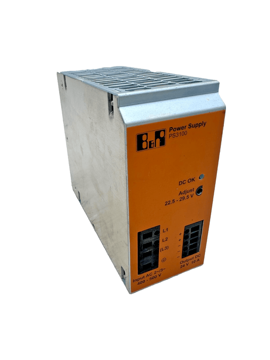 B&R PS3100 0PS3100.1 POWER SUPPLY 3PH 24 VDC 10A - KLR Automation