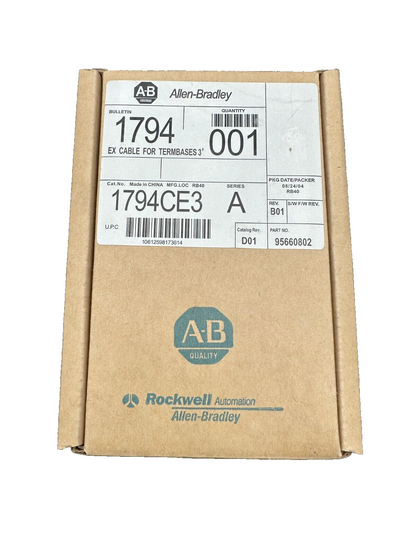 ALLEN-BRADLEY 1794CE3 BULLETIN 1794 SERIE A REV B01
