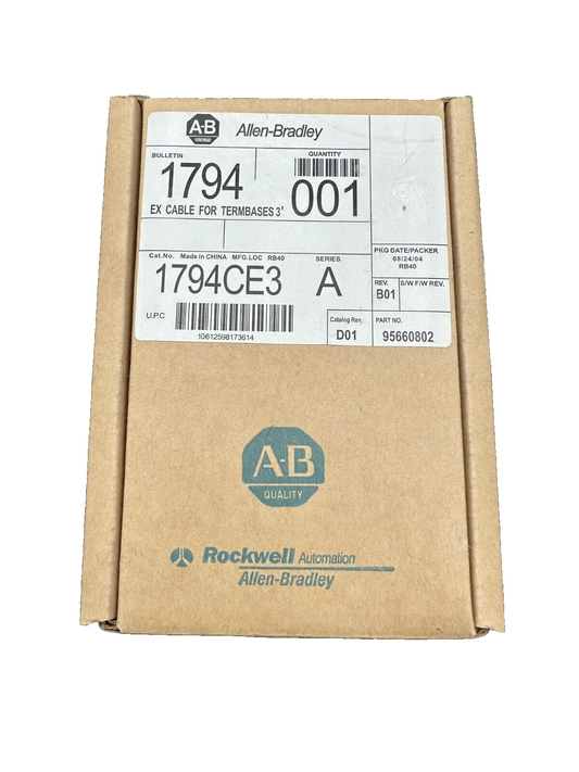 ALLEN-BRADLEY 1794CE3 BULLETIN 1794 SERIE A REV B01