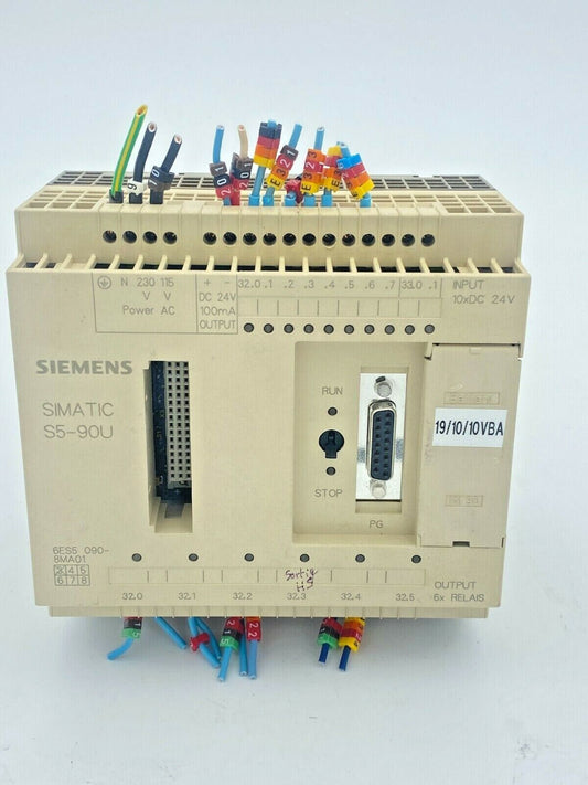 SIEMENS SIMATIC S5 6ES5 090 - 8MA01. 1 sortie HS ( voir photo ) - KLR Automation