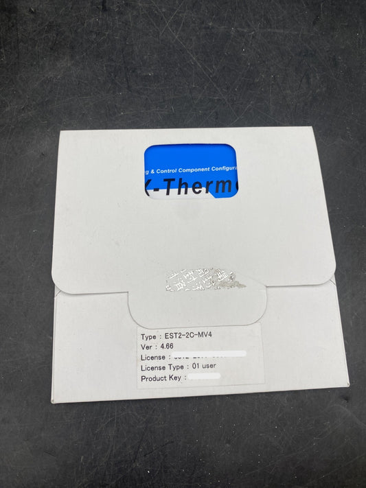 OMRON TEMPERATURE CONTROL SOFTWARE E5AN CX THERMO EST2-2C-MV4 V 4.66