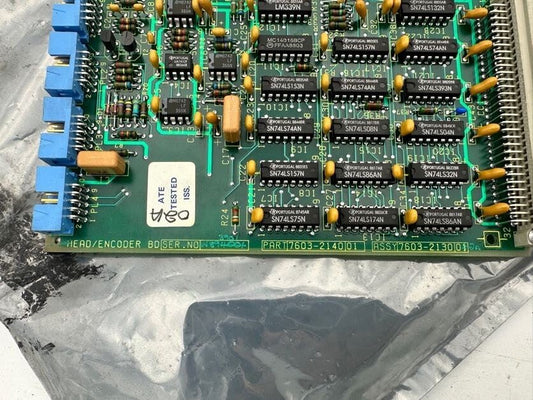 HEAD ENCODER CARD W893901 ASSY/ 7603 - 2130/02 PART/ 7603 - 2140/01 - KLR Automation