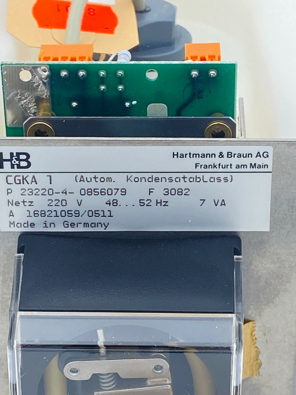 1pc x Brown Boveri BBC Hartmann & Braun ABB CGKA 1 CGKA1 kondensatablass - KLR Automation