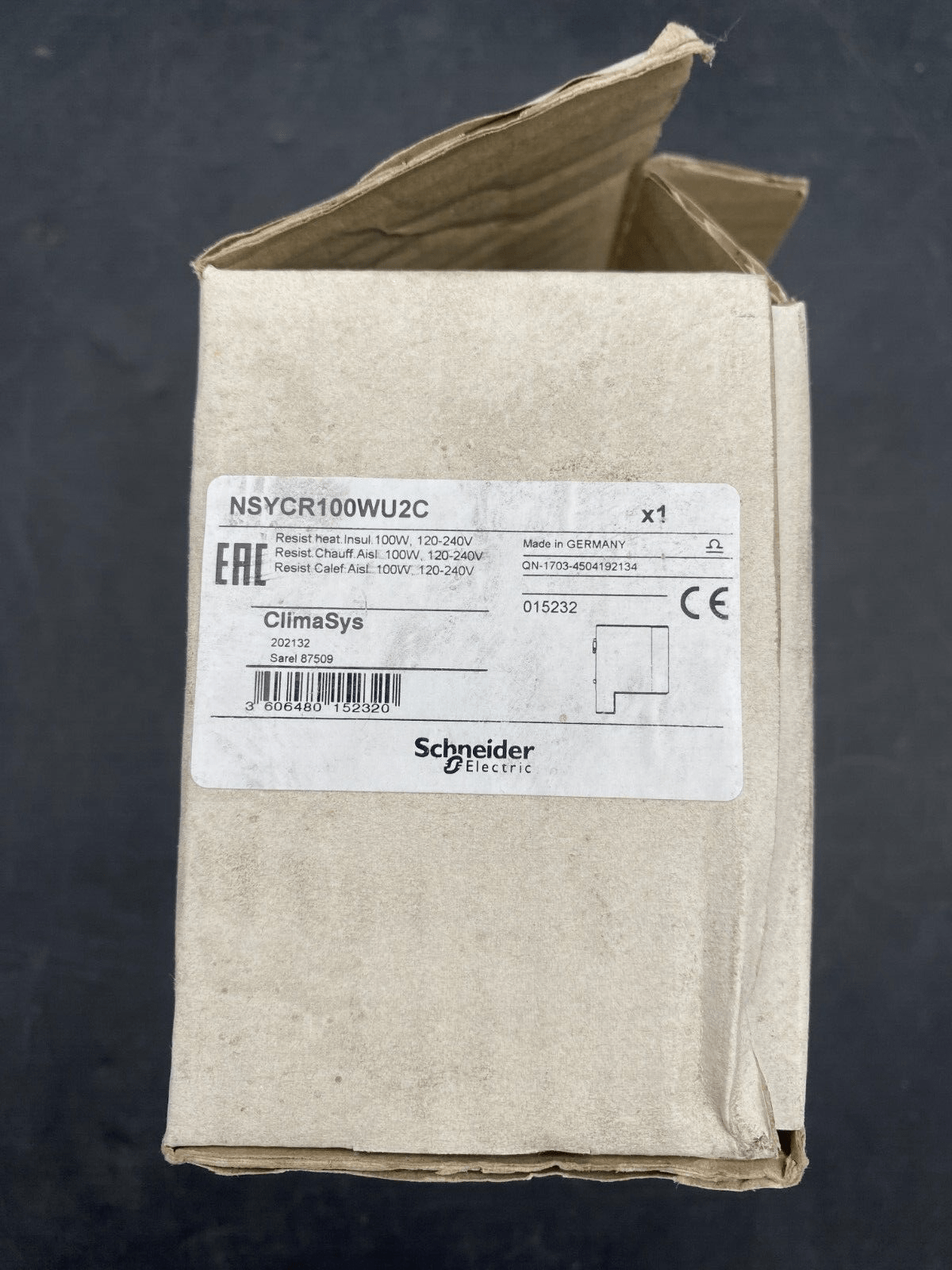 SCHNEIDER ELECTRIC NSYCR100WU2C RESISTANCE HEAT 100W - KLR Automation