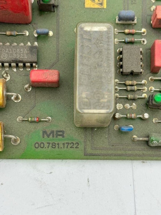 1pc x HEIDELBERG PRINTED CIRCUIT BOARD MR 00.781.1722 (22.110.1501) - KLR Automation