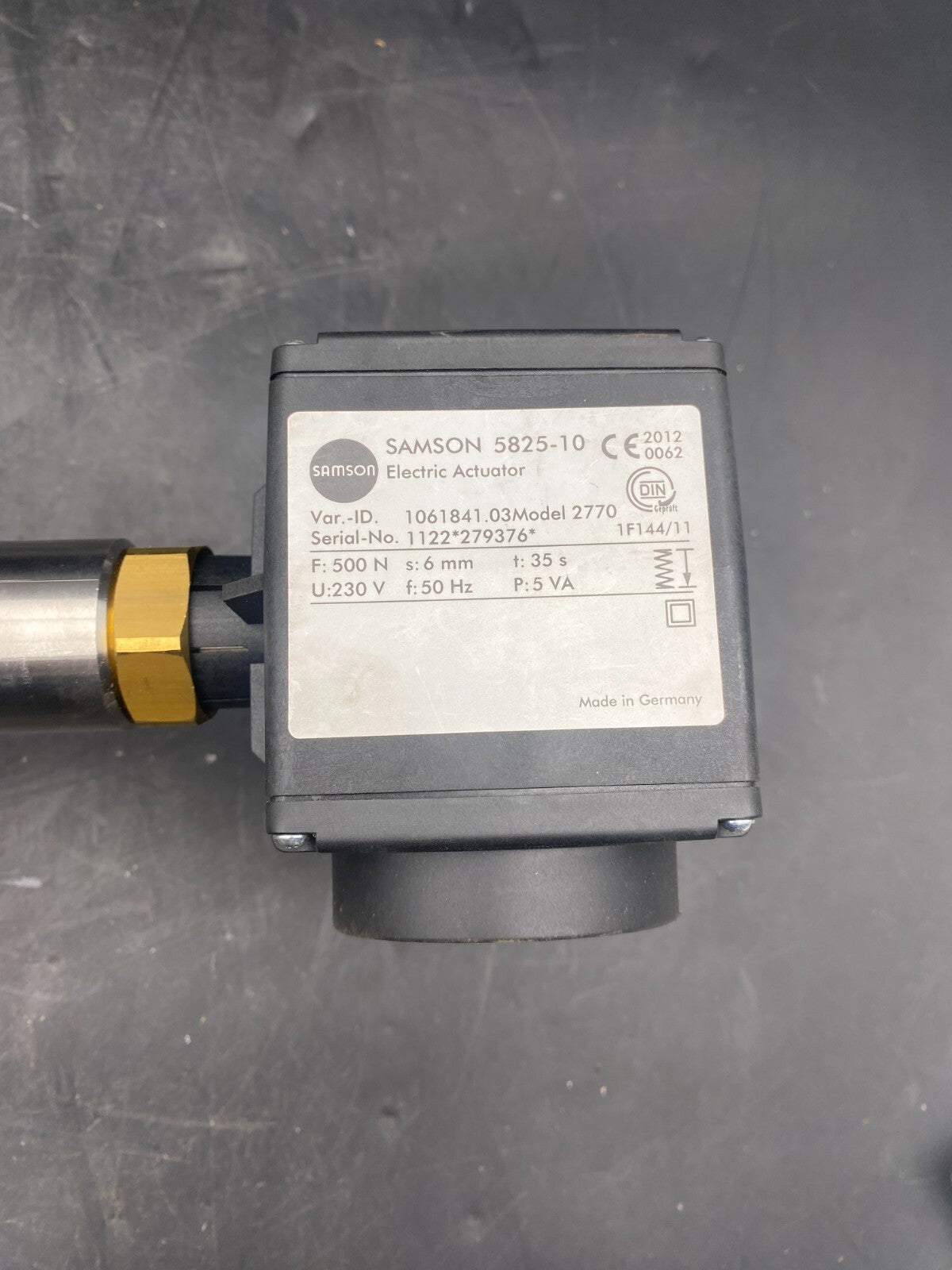 SAMSON 5825 - 10 1061841.03 MODELE 2770 + SAMSON 2814 - 01 DN20 PN40 TYPE 3214 - KLR Automation