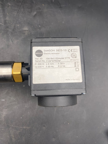 SAMSON 5825 - 10 1061841.03 MODELE 2770 + SAMSON 2814 - 01 DN20 PN40 TYPE 3214 - KLR Automation