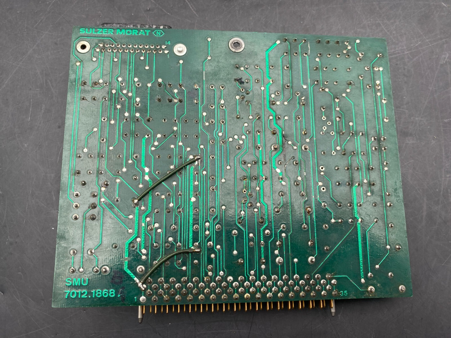 SULZER MORAT SMU 7012.1868 CIRCUIT BOARD