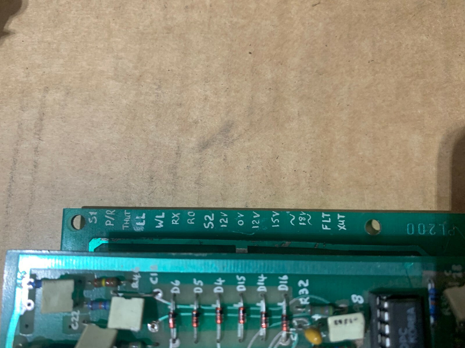 card Controls machine printed see and make offer