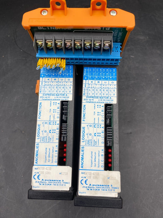 SET OF 2 A PUISSANCE 3 NATOR - A230 + BASE - KLR Automation