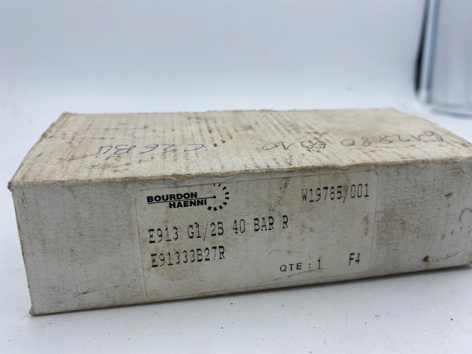 Bourdon Haenni E913 G1/2B 40 Bar E91333B27R