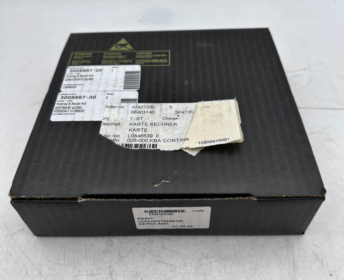 AMK AZ - R02 V03.13 CONTROL BOARD GOOD CONDITION - KLR Automation