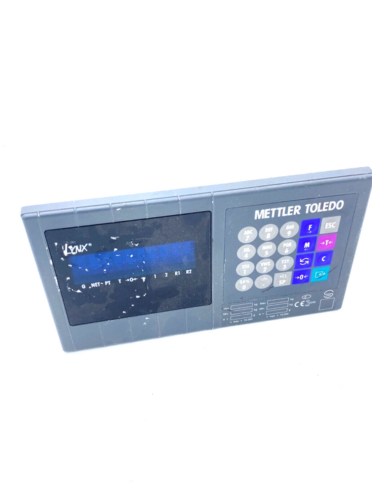 METTLER TOLEDO LYNX  Interface panel ONLY PANEL SEE PHOTO