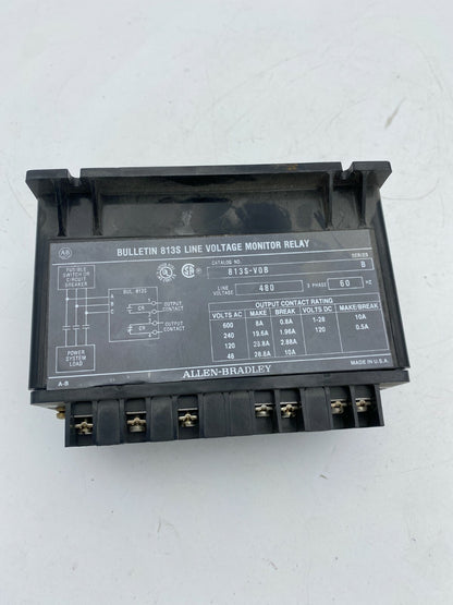 Allen Bradley 813S-VOB, Series B, Bulletin 813S Line Voltage Monitor Relay
