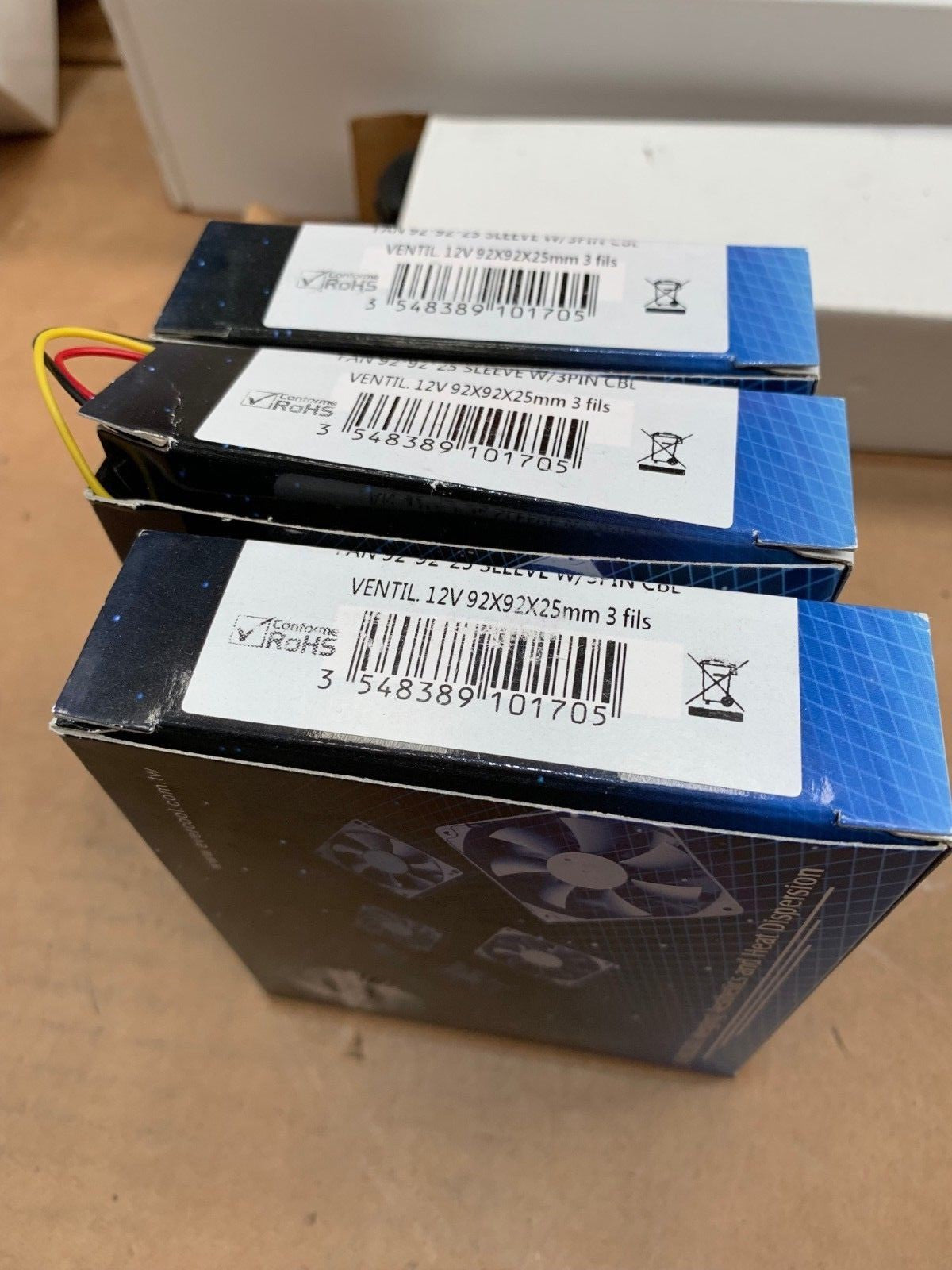 Lot de 11 ventilateur server EverCool 12V 910170   910711 ...