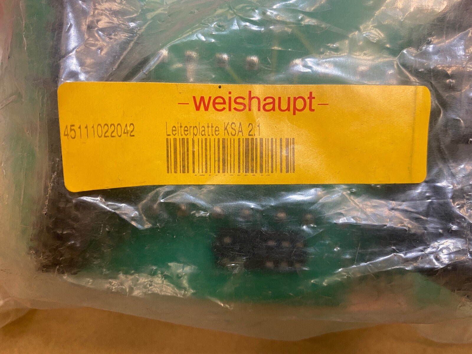 Circuit imprime ksa 2.1 Weishaupt 45111022042 - KLR Automation