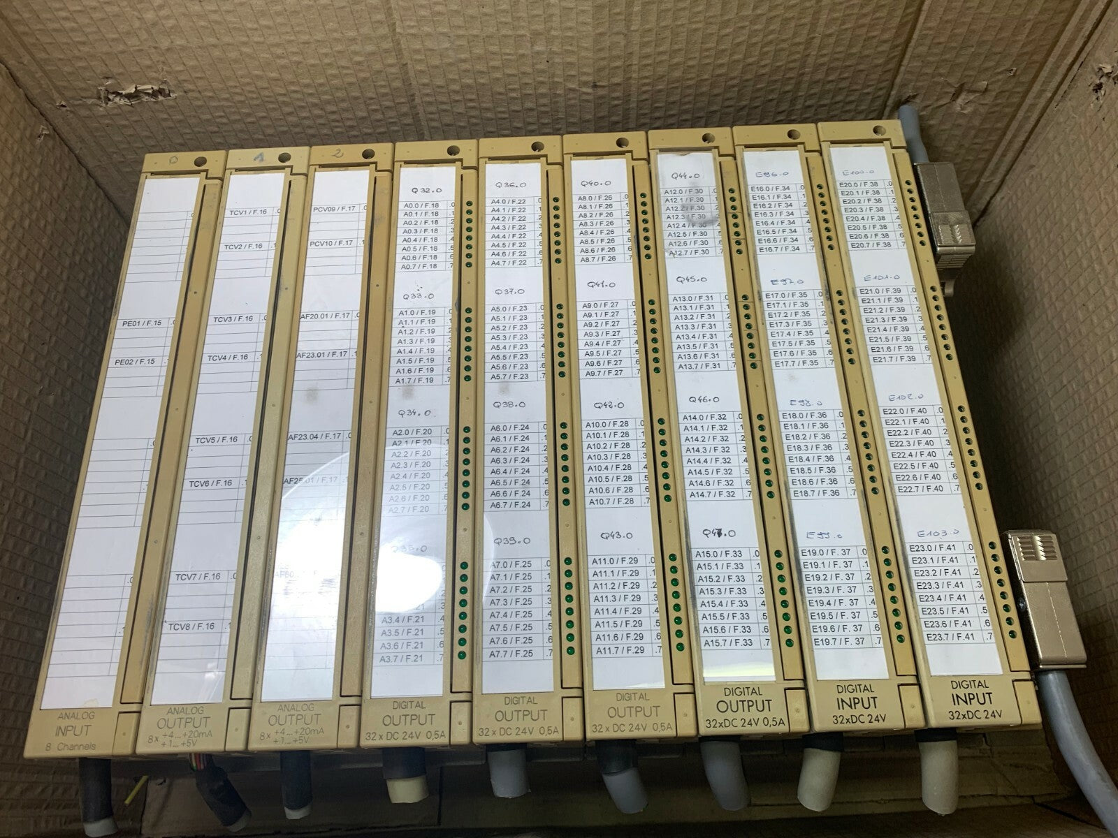 SIEMENS SIMATIC S5 6ES5701-1LA12 6pc 6ES5430-7LA12 1x 6es7306-7LA11 2x 460-7LA13