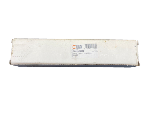 METALWORK 7062020112 VALVE MSV 25 SOB OO 24VDC x1pc