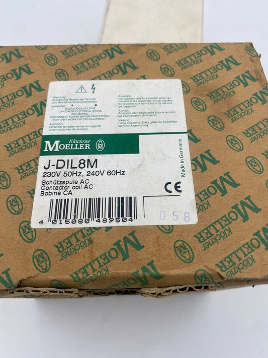 J - DIL8M 600V Klockner Moeller COIL 600VAC - KLR Automation