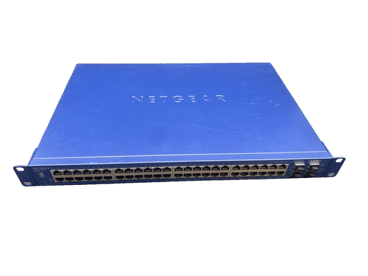 NETGEAR GS748TS PROSAFE 48 PORT GIGABIT STACKABLE SMART SWITCH - KLR Automation