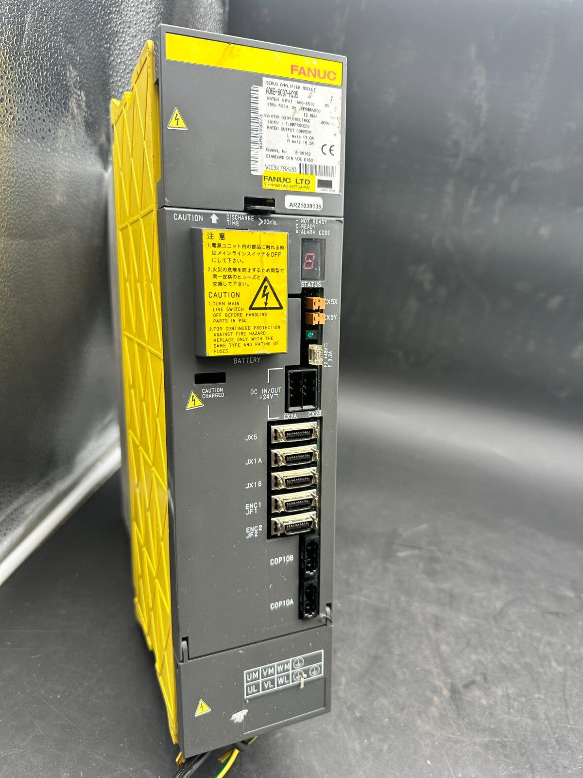 FANUC SERVO AMPLIFIER MODULE A06B-6097-H205 MODULE Tested Warranty