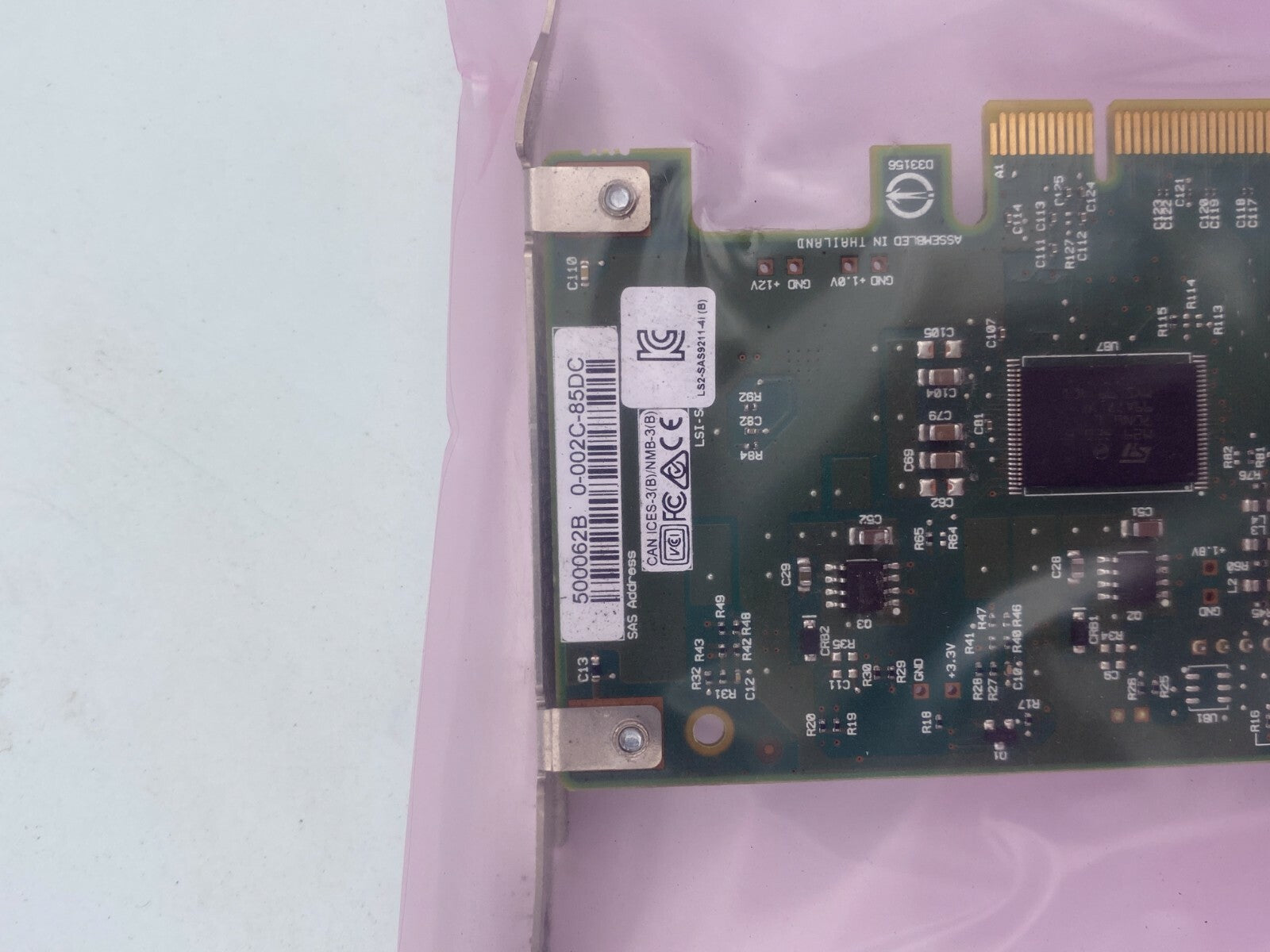 LSI 9211-4i 4 Port 6gb/s SAS Board Card Controller PCI Express PCIe2 X4 SAS9211/