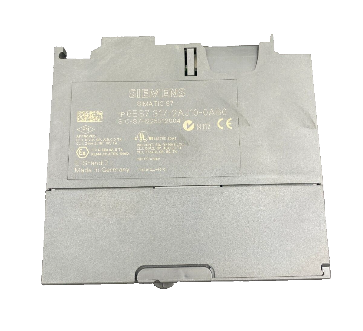SIEMENS 6ES7317-2AJ10-0AB0 CPU317-2 DP SIMATIC S7-300