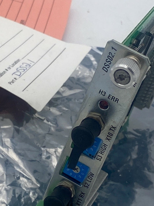 INDRAMAT DSS02.1 DSS02.1 Carte interface SERCOS - KLR Automation