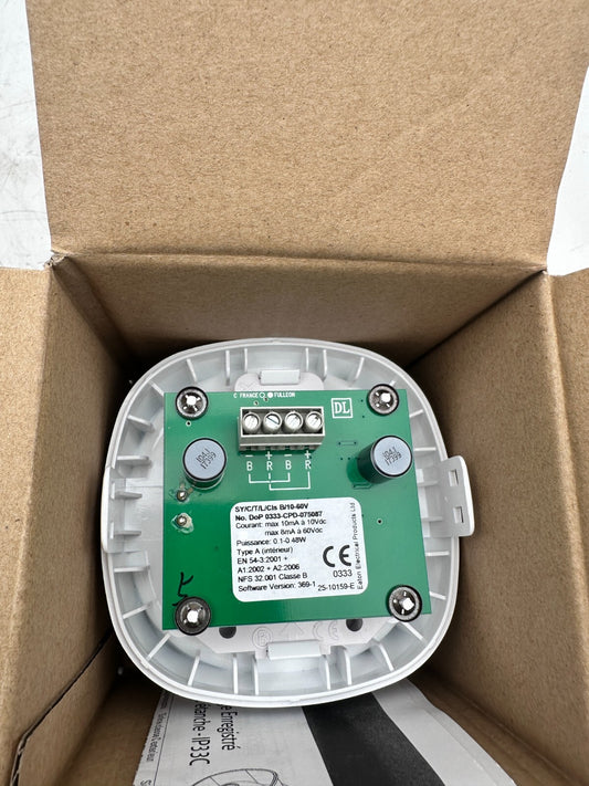 SIEMENS 654081FULL-1096X SY/GW/15/L/CLSB 10-60V SIRENE CLASSE B x1pc