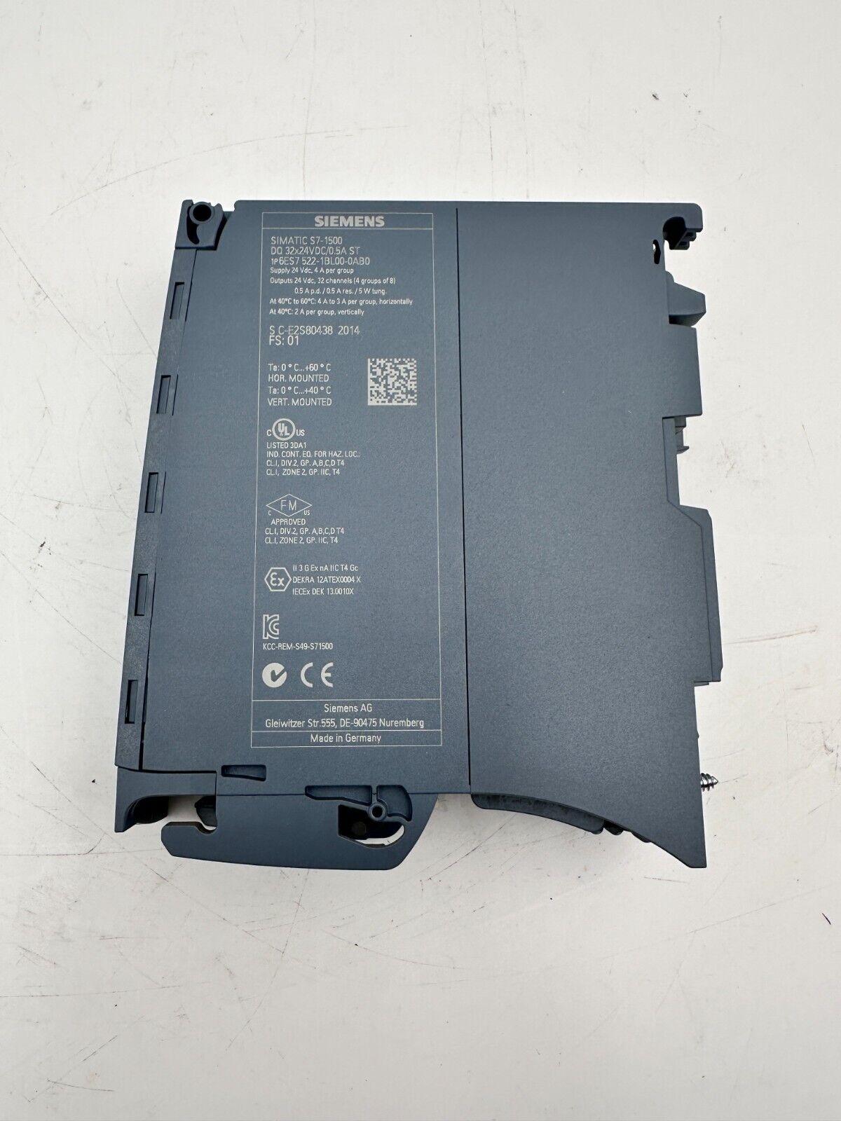 SIEMENS 6ES7522-1BL00-0AB0 SIMATIC S7-1500 DQ 32x24VDC