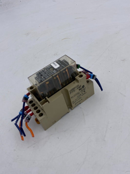 Omron P7S-14F + Relay G7S-4A2B