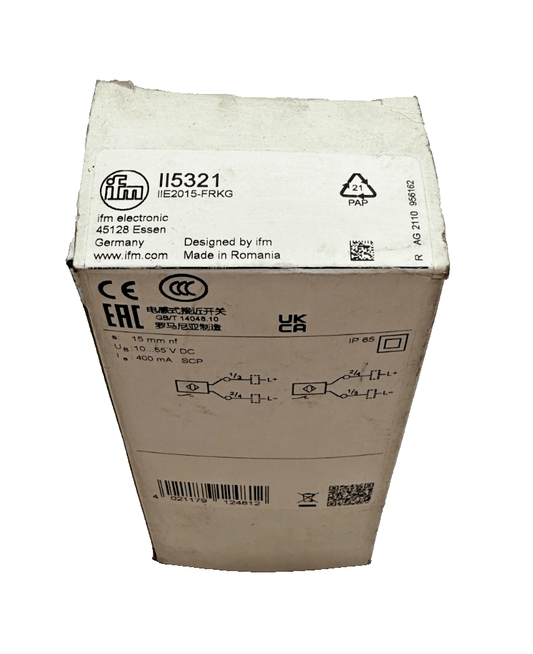 IFM II5321 IIE2015 - FRKG INDUCTIVE SENSOR - KLR Automation