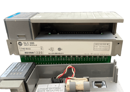 ALLEN BRADLEY SLC 500 1746 - IB32+ 1746 - NI4 + 1746 - 0B16 + 1746 - NIO41 + 1746 - A10 - KLR Automation
